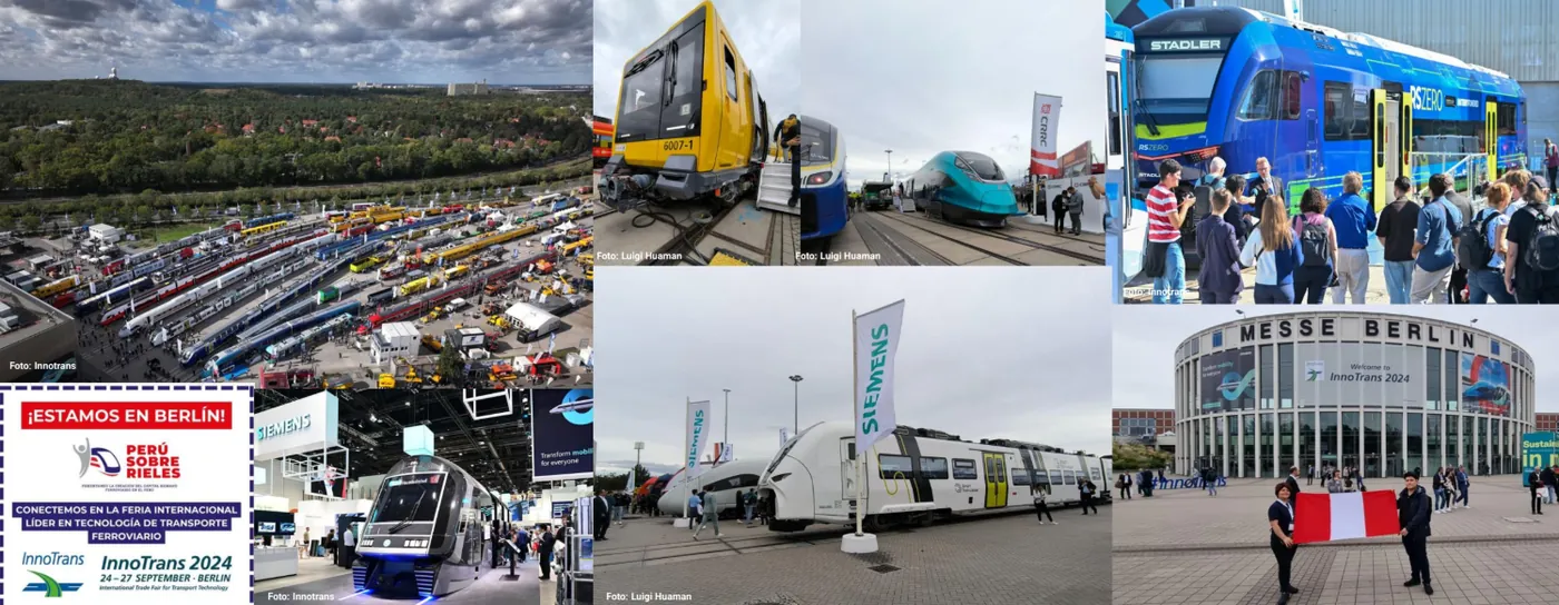 Perú Sobre Rieles en InnoTrans 2024, Messe Berlin (Alemania)