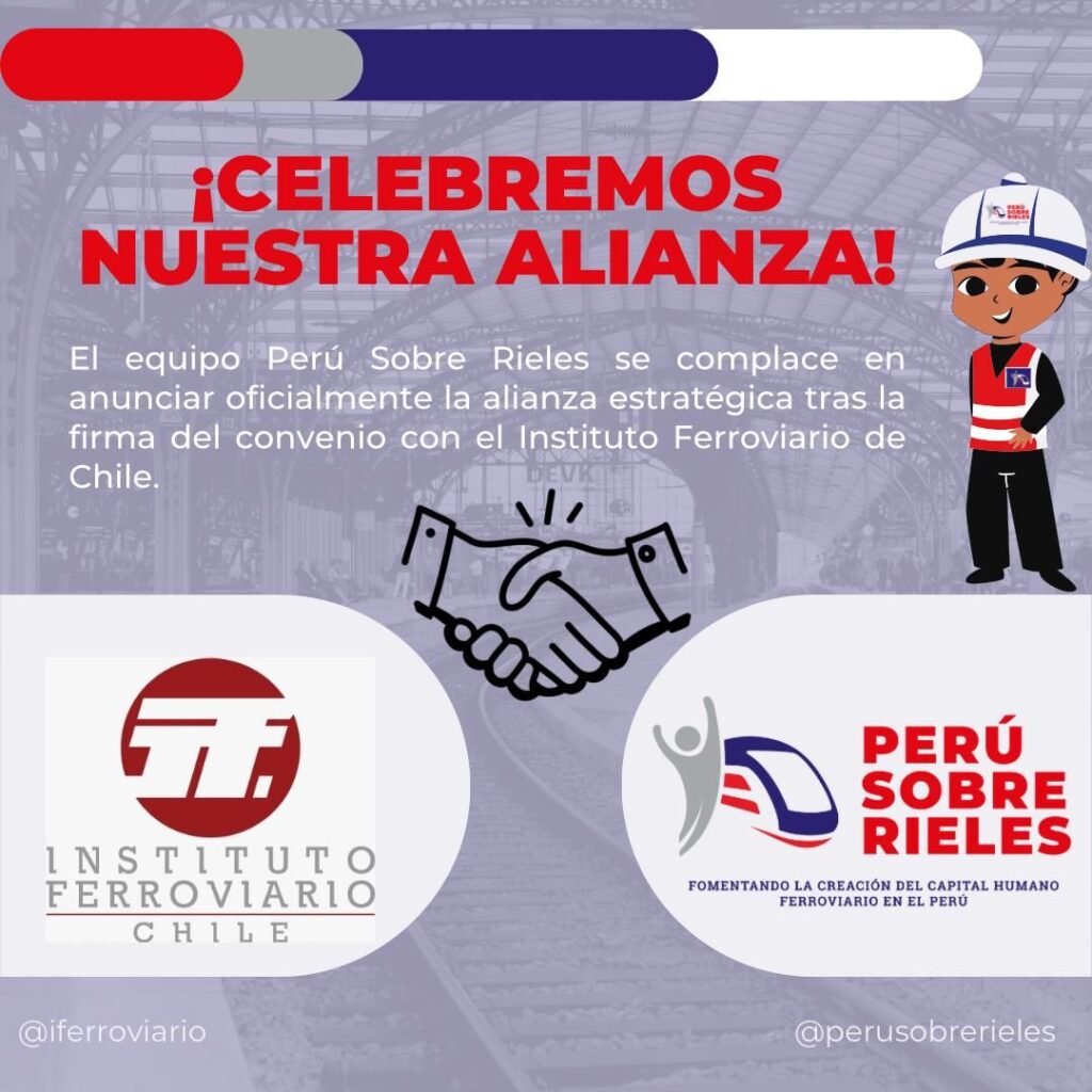 ALIANZA CON EL INSTITUTO FERROVIARIO DE CHILE: